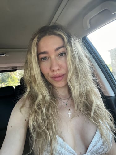 Customer photo review of Two Tone Rope Chain Necklace