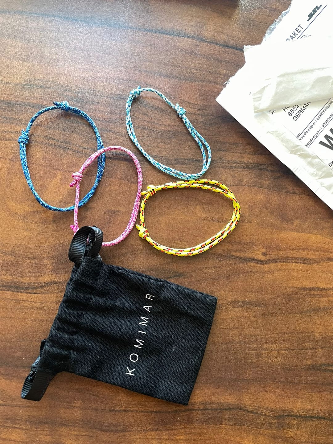 Customer photo review of KOMIMAR SURFER Armband Sommer Auswahl dezent 2mm Ø