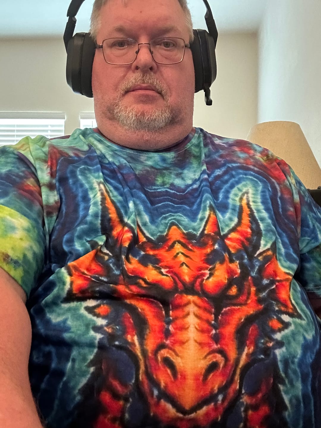 Customer photo review of DRAGON SWIRL ALL OVER PRINT - TLHN0804262