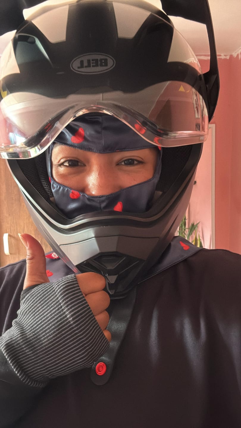 Customer photo review of Face Cover