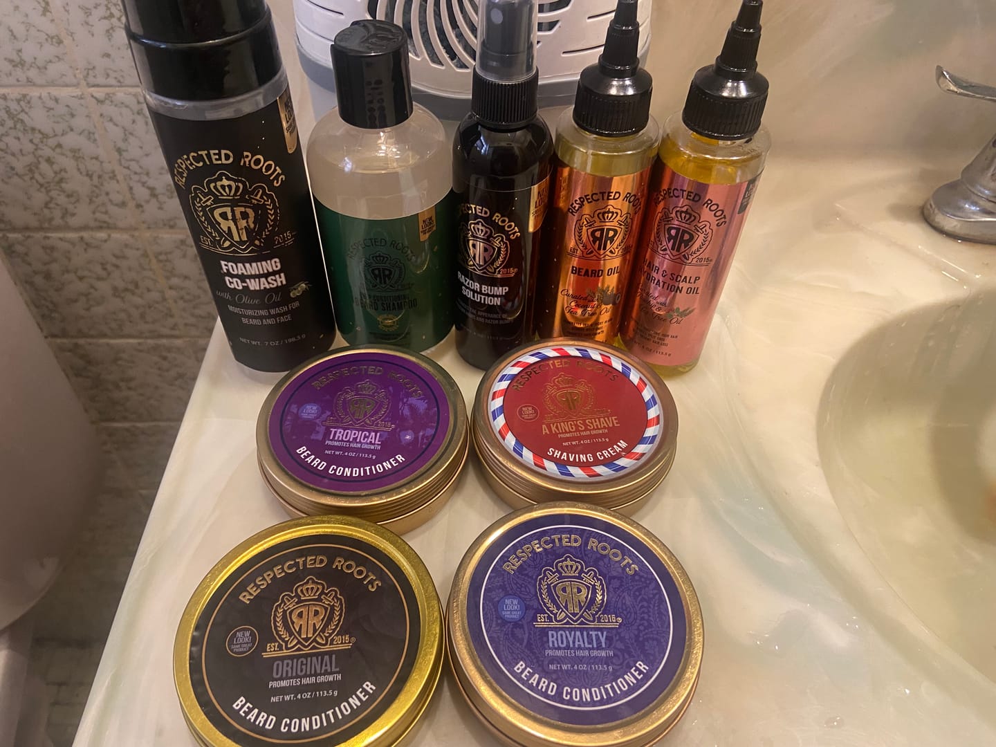 Customer photo review of Beard Shampoo
