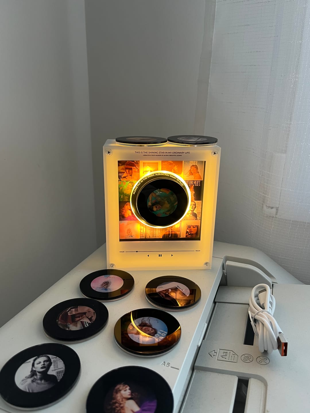 Customer photo review of Replay Vinyl – Music Player