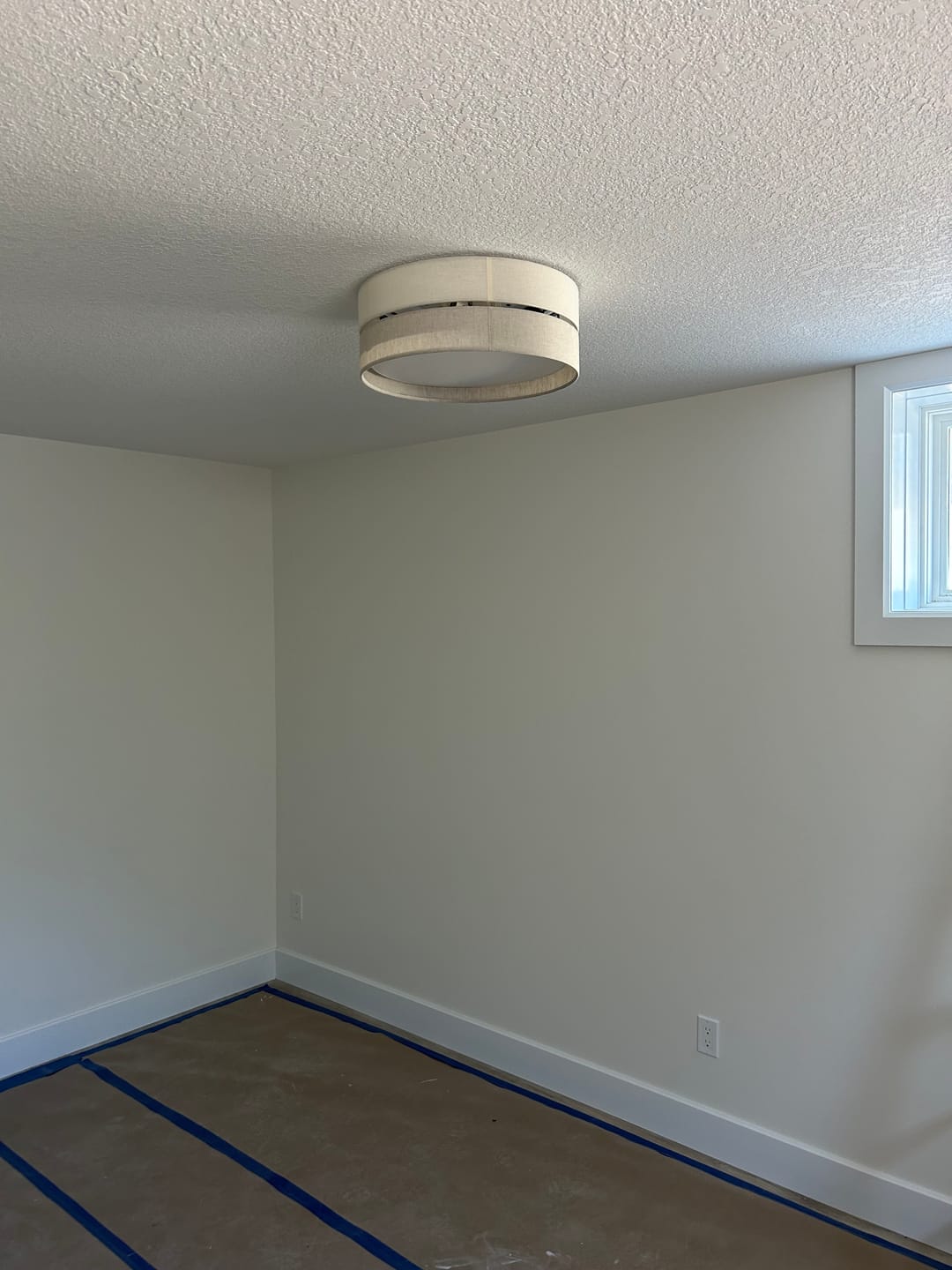 Customer photo review of ECO Scandinavian Medium Flush Mount Ceiling Light Fixture for Kitchen, Hallway & Living Room – Minimalist Lighting