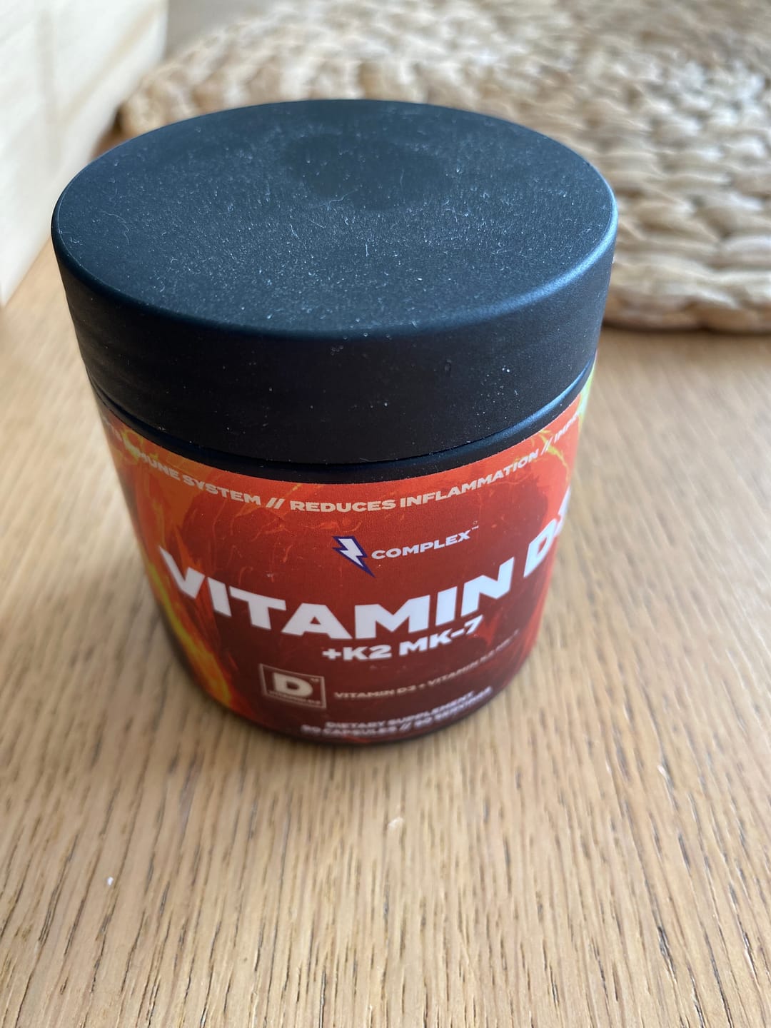 Customer photo review of Vitamin D3+K2 MK-7