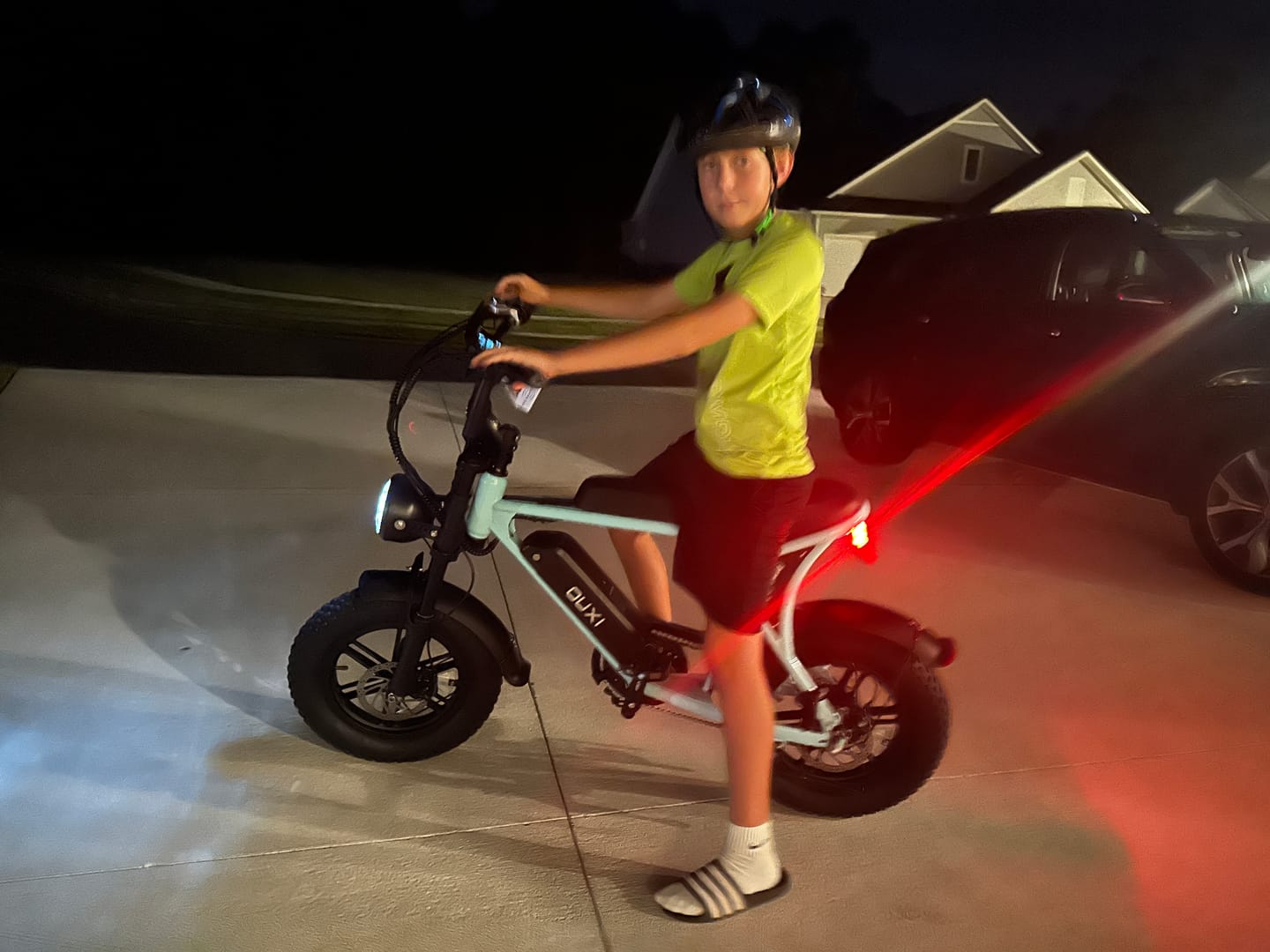 Customer photo review of OUXI V8 Mini Fat Tire Electric Bike