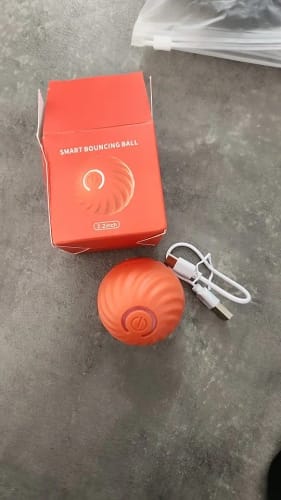 Customer photo review of Self-Rolling Smart Dog Ball