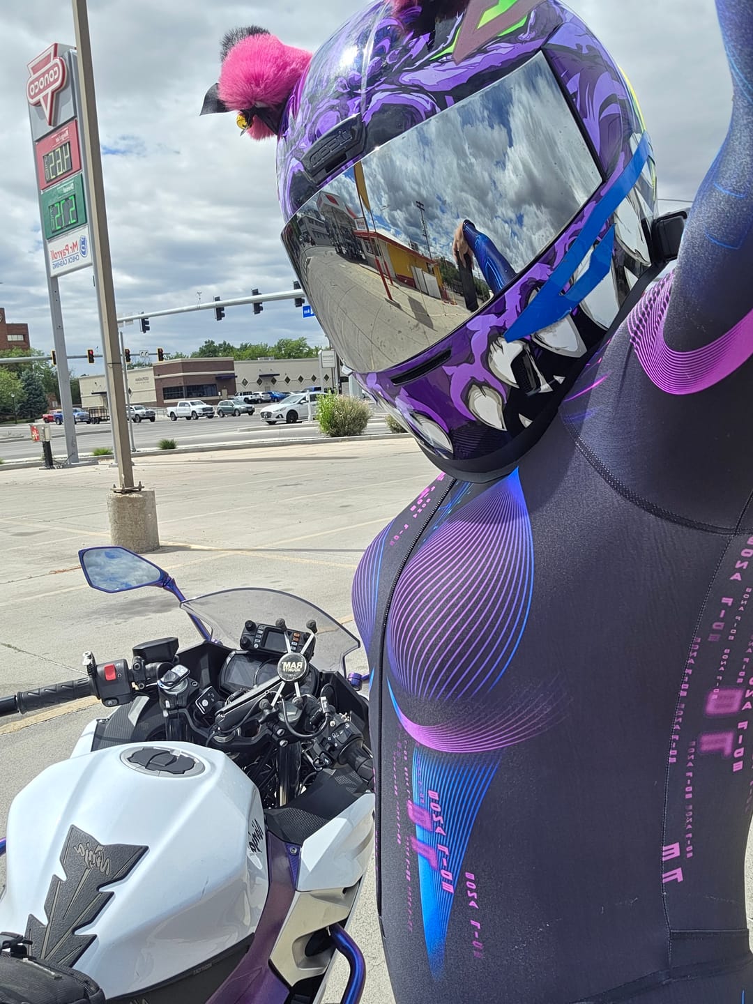 Customer photo review of Jumpsuit Techno Vibe
