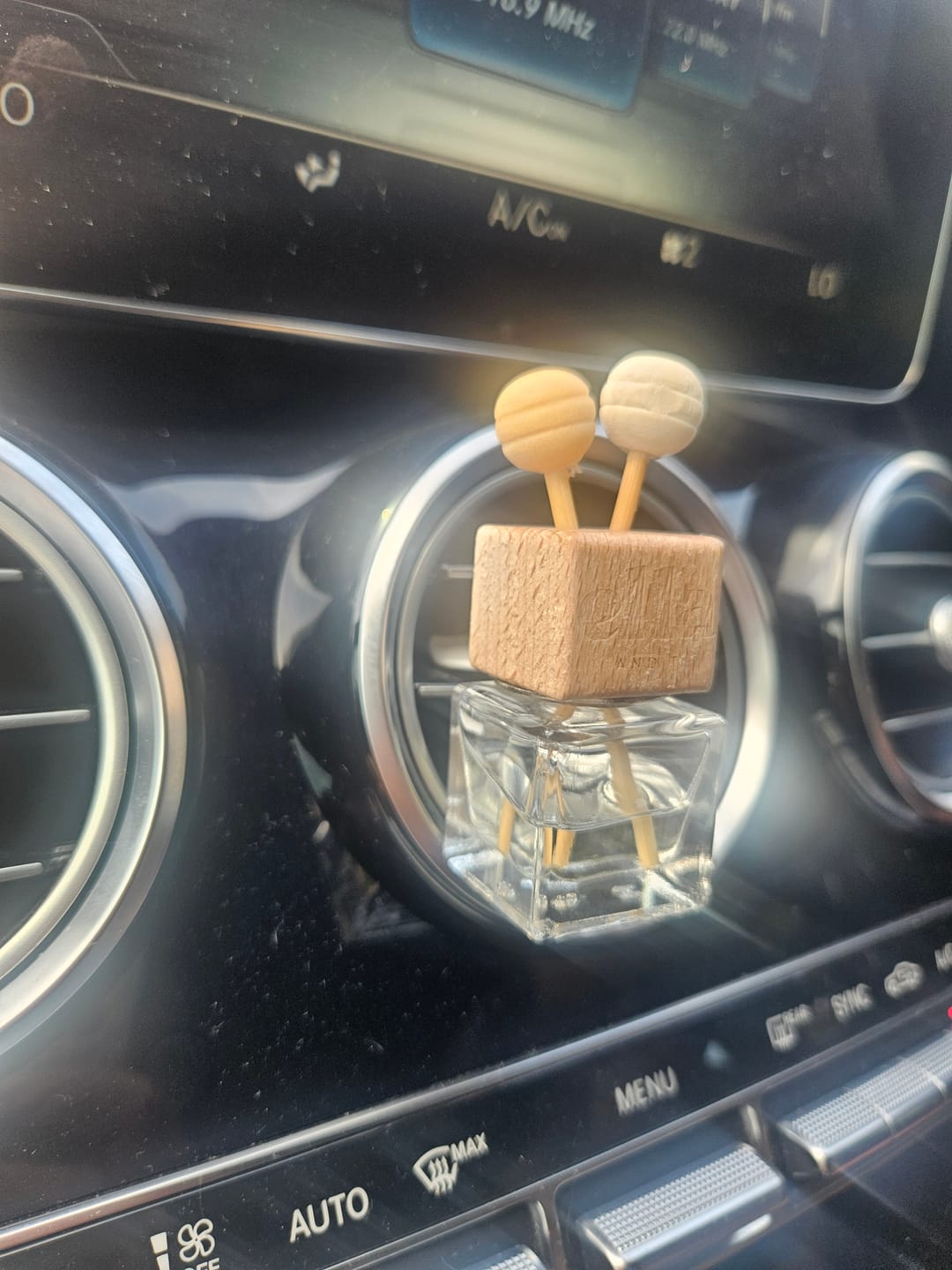 Customer photo review of Woodsage & Sea Salt Car Diffuser