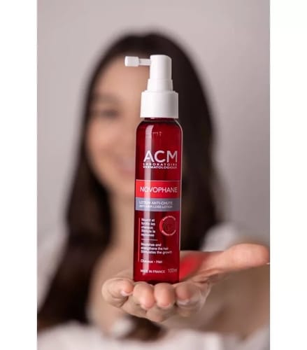 Customer photo review of Acm Hair Lotion Novophane 100ml Hair Loss Treatment