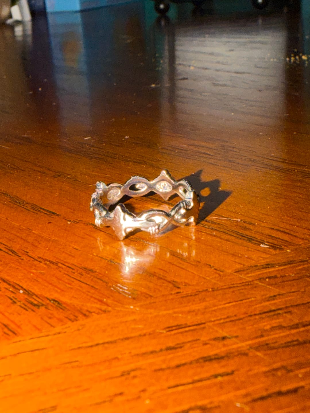 Customer photo review of BARBED WIRE RING
