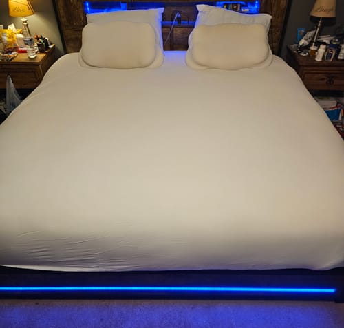 Customer photo review of CloudCool™ Cooling Comforter