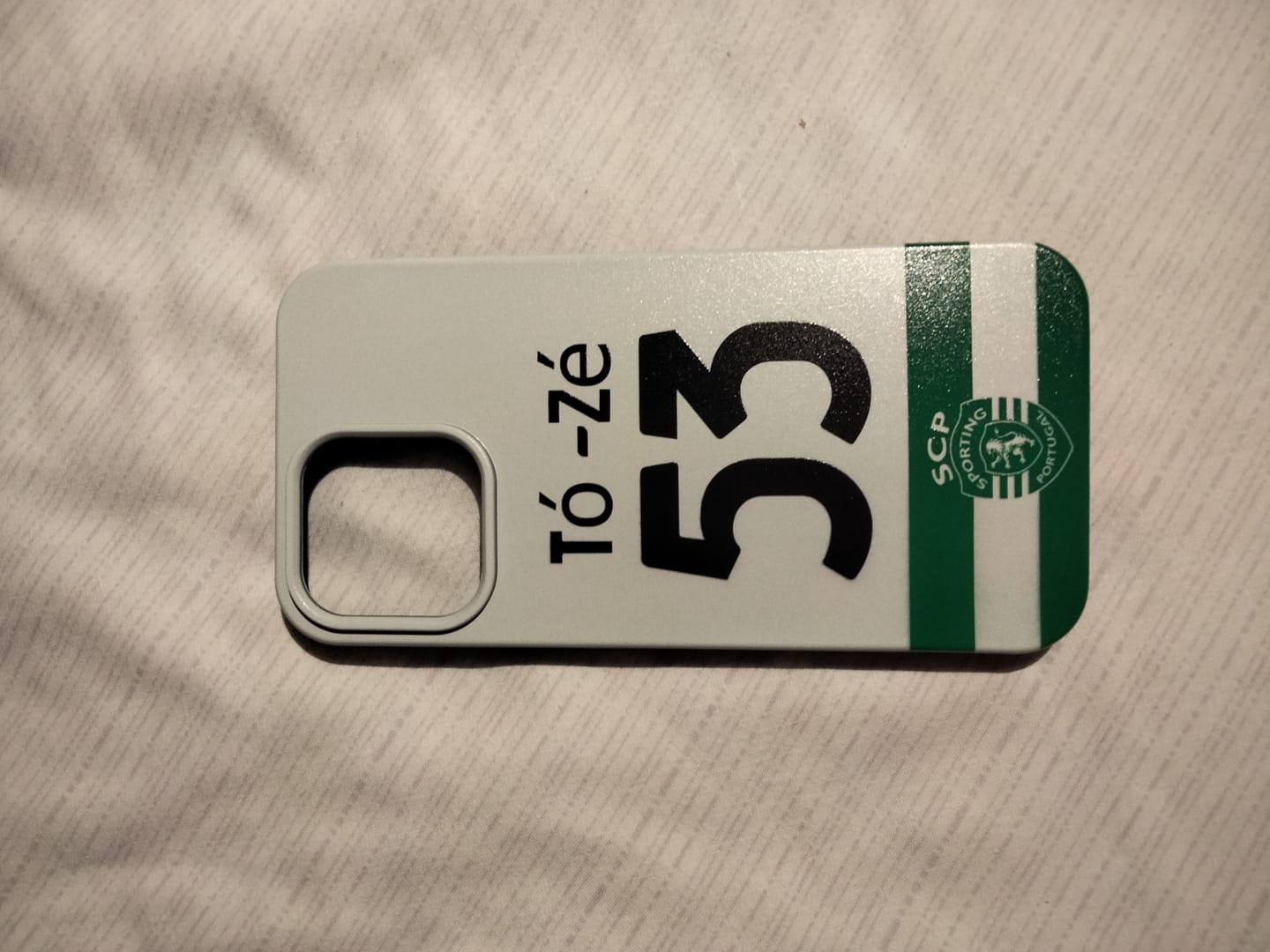 Customer photo review of Sporting CP Official Custom Case - Shirt