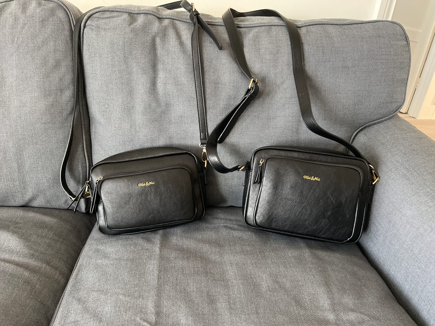 Customer photo review of Bertie Maxi Crossbody - Black