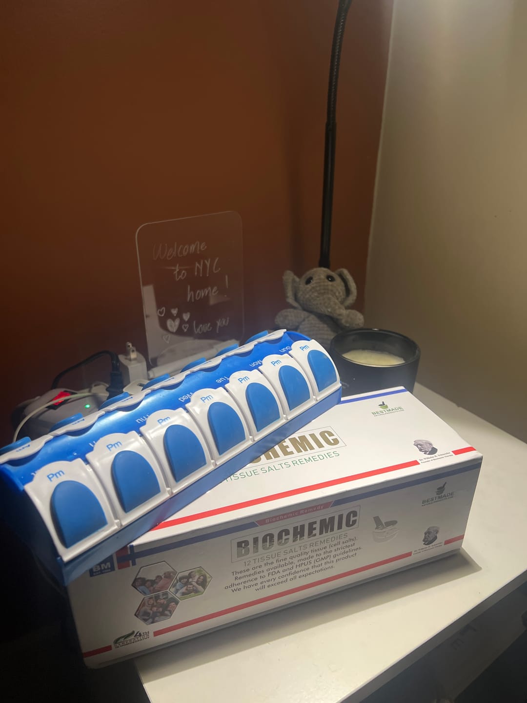 Customer photo review of Economy Pack Tissue Cell Salt Kit - All 12 Schussler Cell Salts, Boosts The Immune System, Provides Vital Cellular Nutrition, Easy to Use Remedy Chart | 12 Bottles, 350 Pellets Each