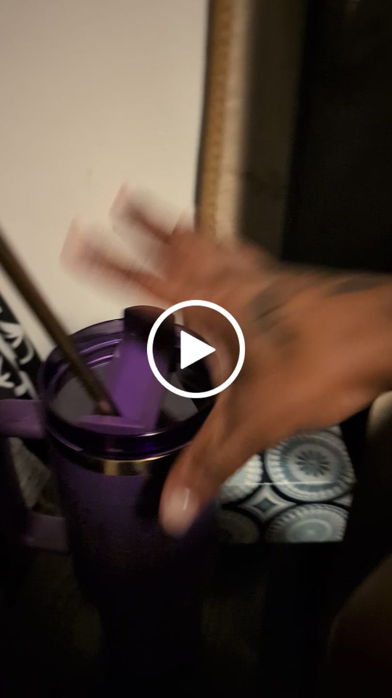 Customer video review of “Purple Reign” Insulated Tumbler – "It’s a Beautiful Day to be a Black Woman"