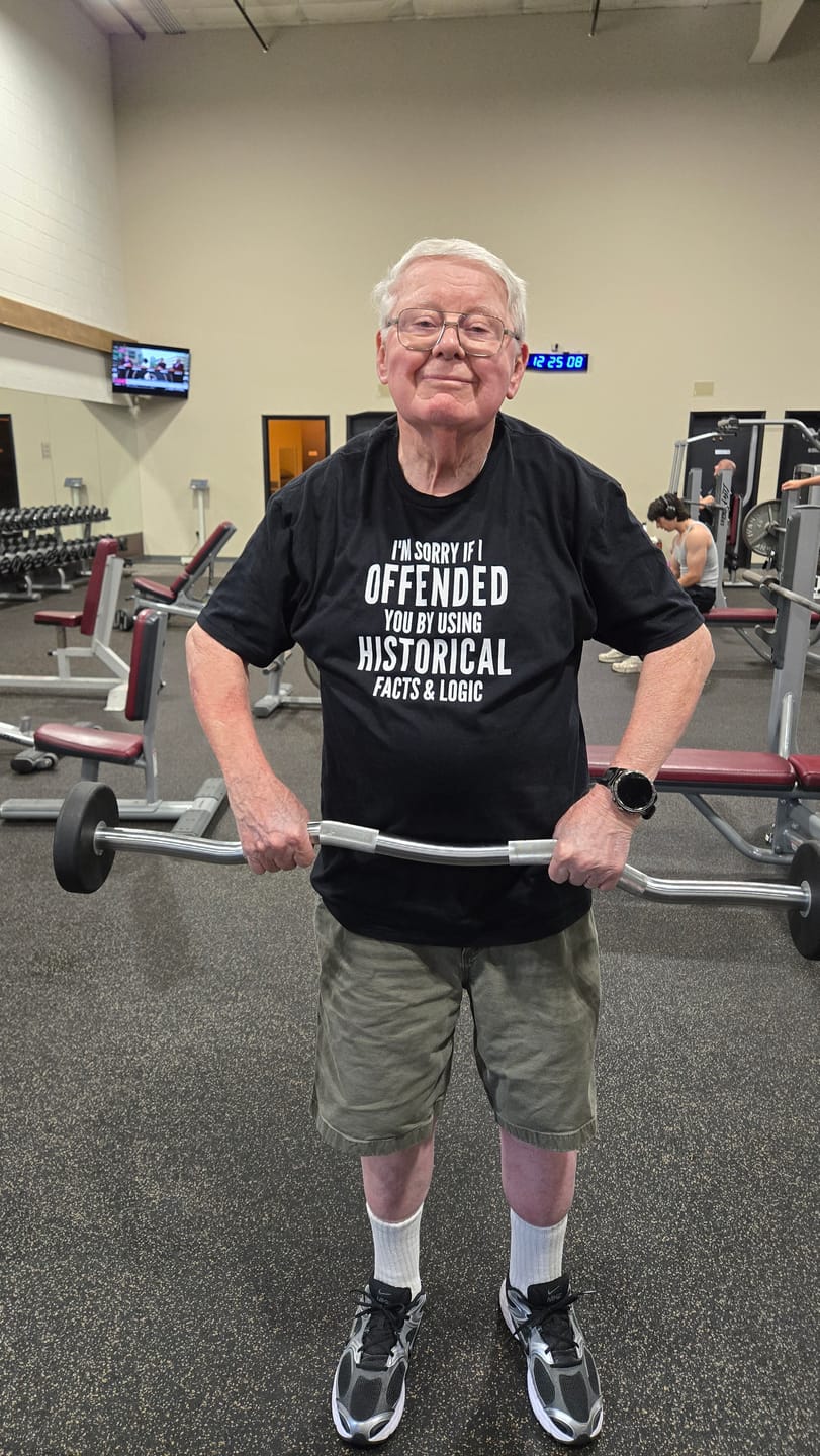 Customer photo review of Offended By History T-shirt