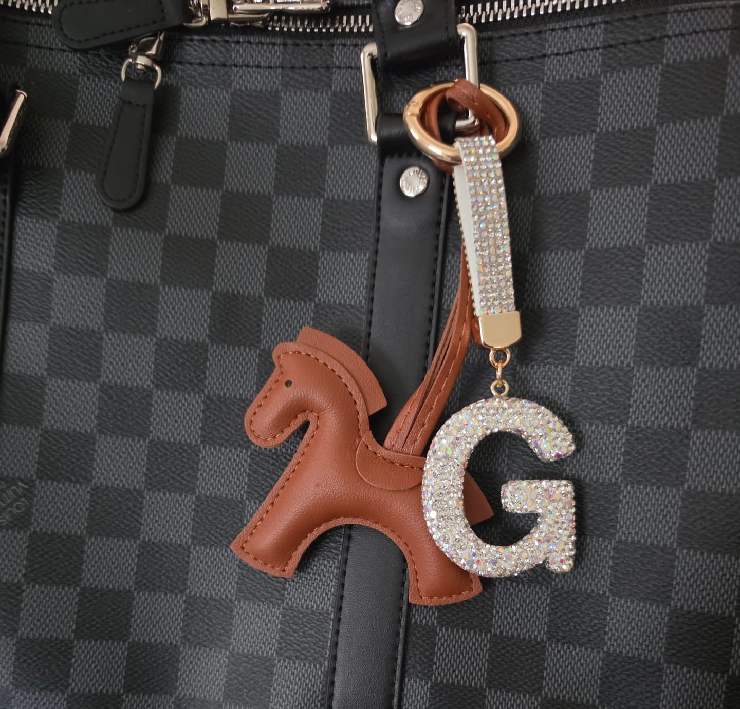 Customer photo review of Alphabet Bag Charm