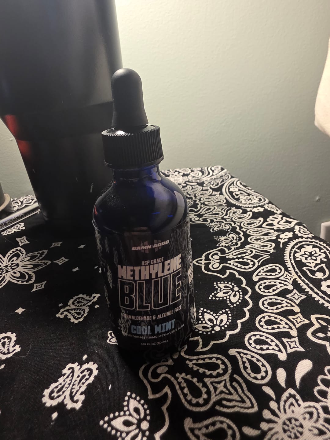 Customer photo review of Damn Good™ Methylene Blue Tincture - 50mL (30 Servings)