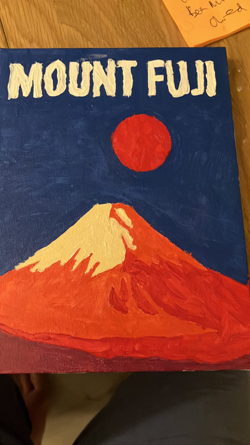 Customer photo review of 6 Mini Paintings - Japan Set