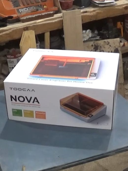 Customer photo review of TOOCAA NOVA: The Smart Laser Engraver with Class 1 Safety for Effortless Desktop Creation