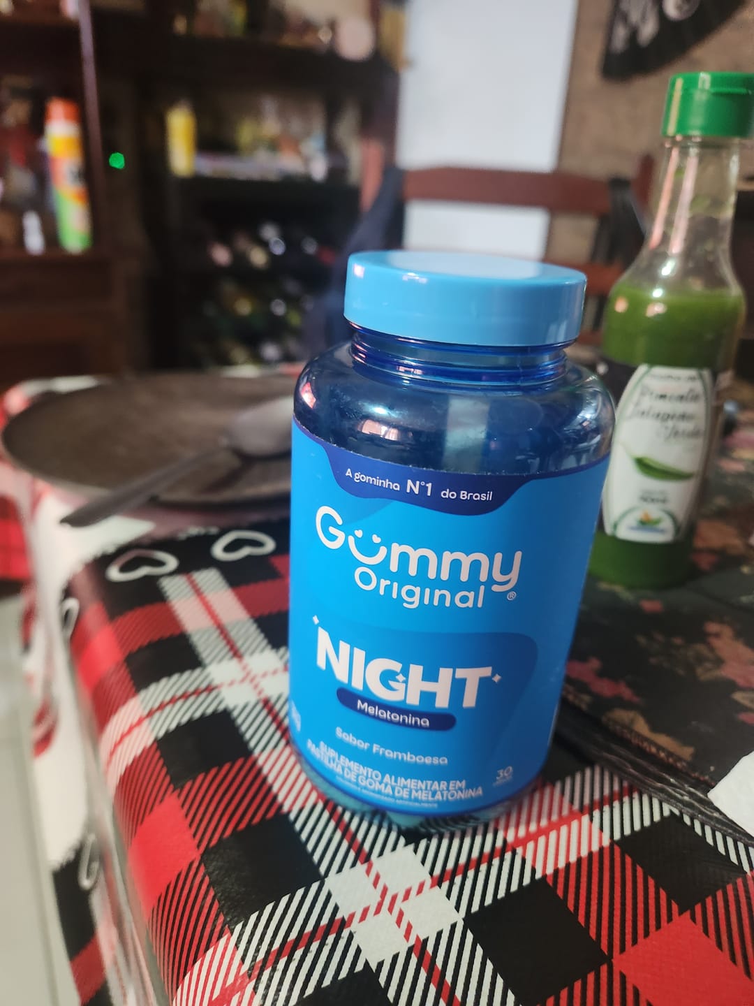 Customer photo review of Gummy Night Melatonina® - Framboesa  90 g