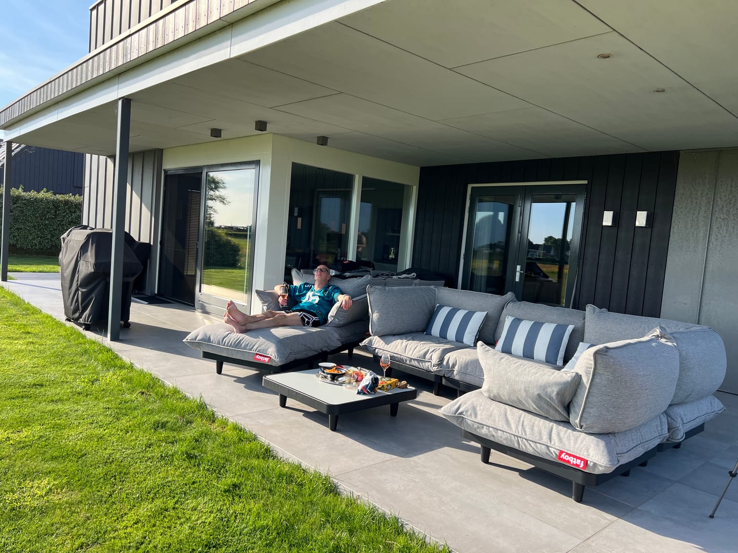 Customer photo review of Fatboy Paletti Groot met Salontafel