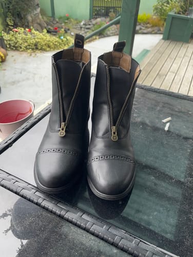 Customer photo review of Dublin Altitude Zip Boots