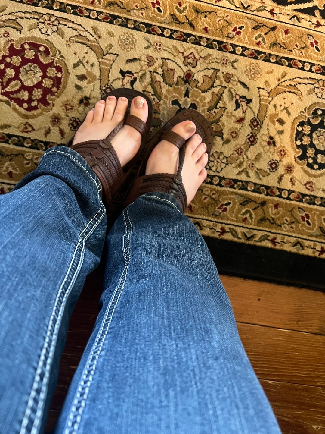 Customer photo review of Water Buffalo Sandals
