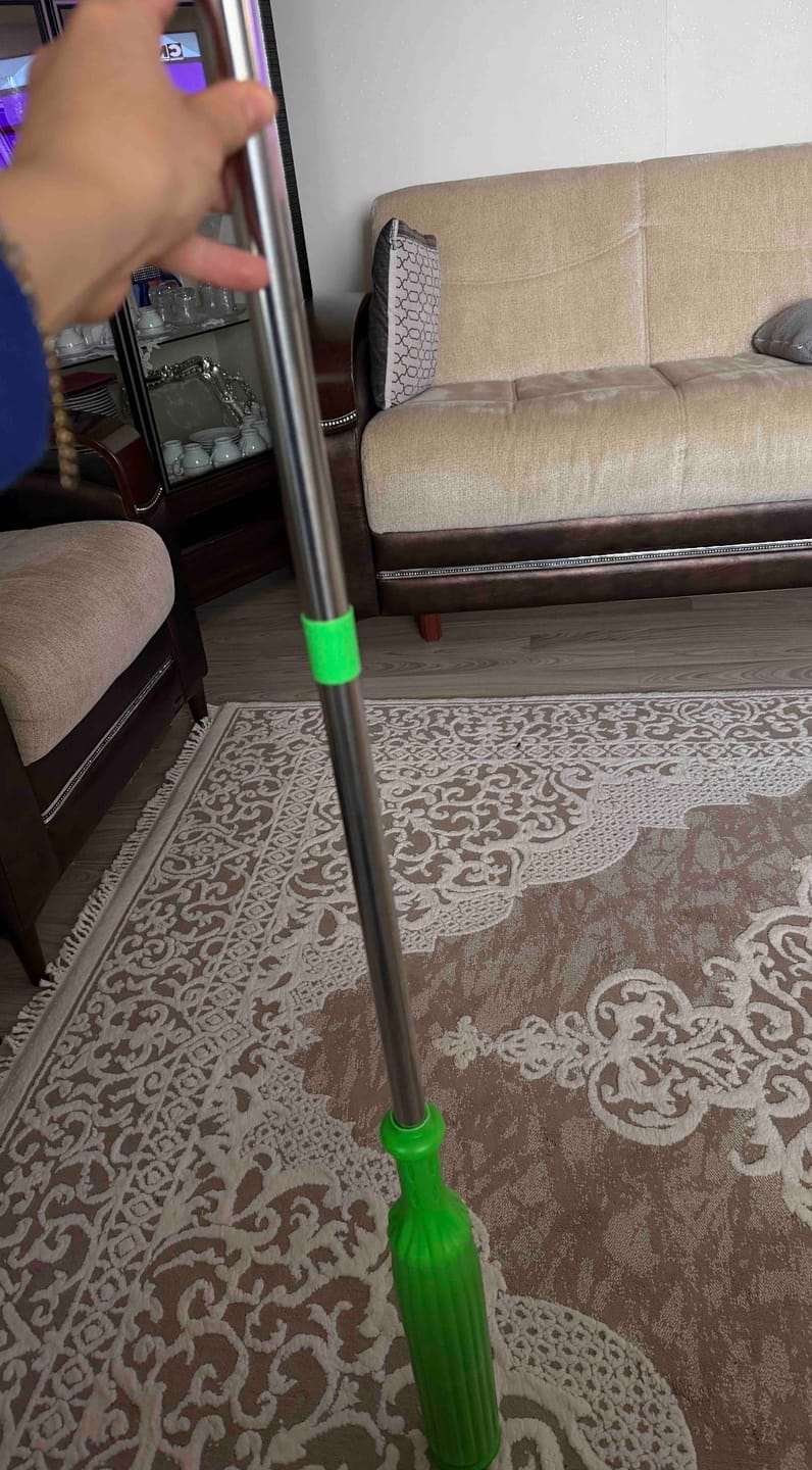 Customer photo review of Klaris™ Pro - Paslanmaz Çelik Gövdeli Kendinden Sıkmalı Yeni Nesil Mop