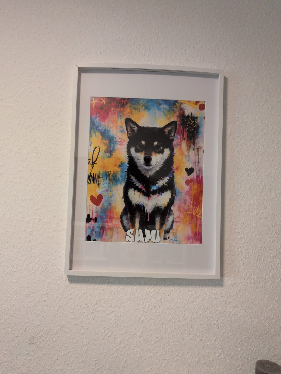 Customer photo review of Personalisiertes Poster - Graffiti