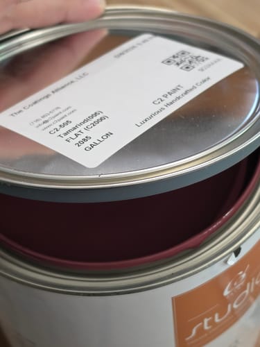 Customer photo review of C2 Studio Interior Paint