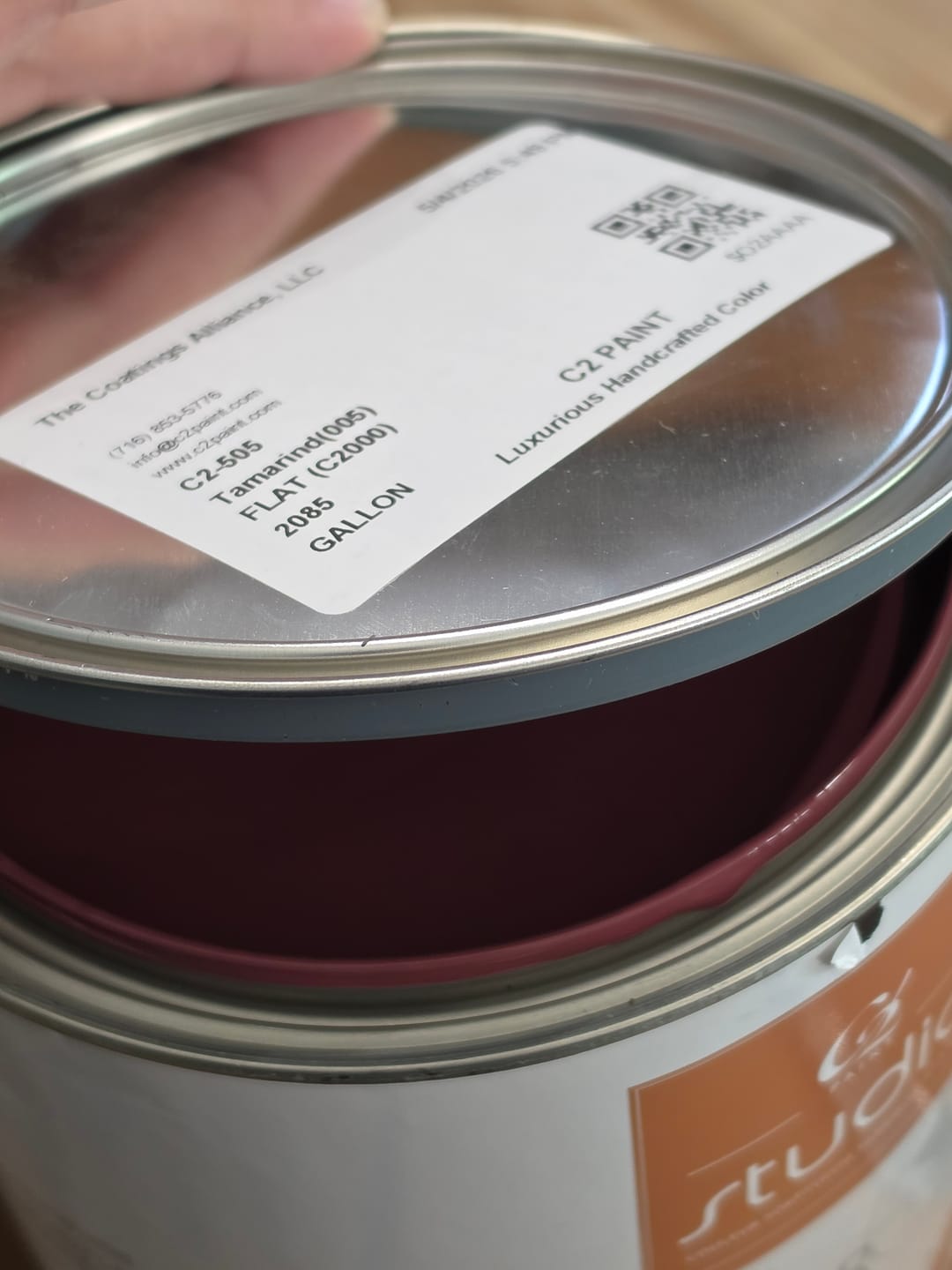 Customer photo review of C2 Studio Interior Paint