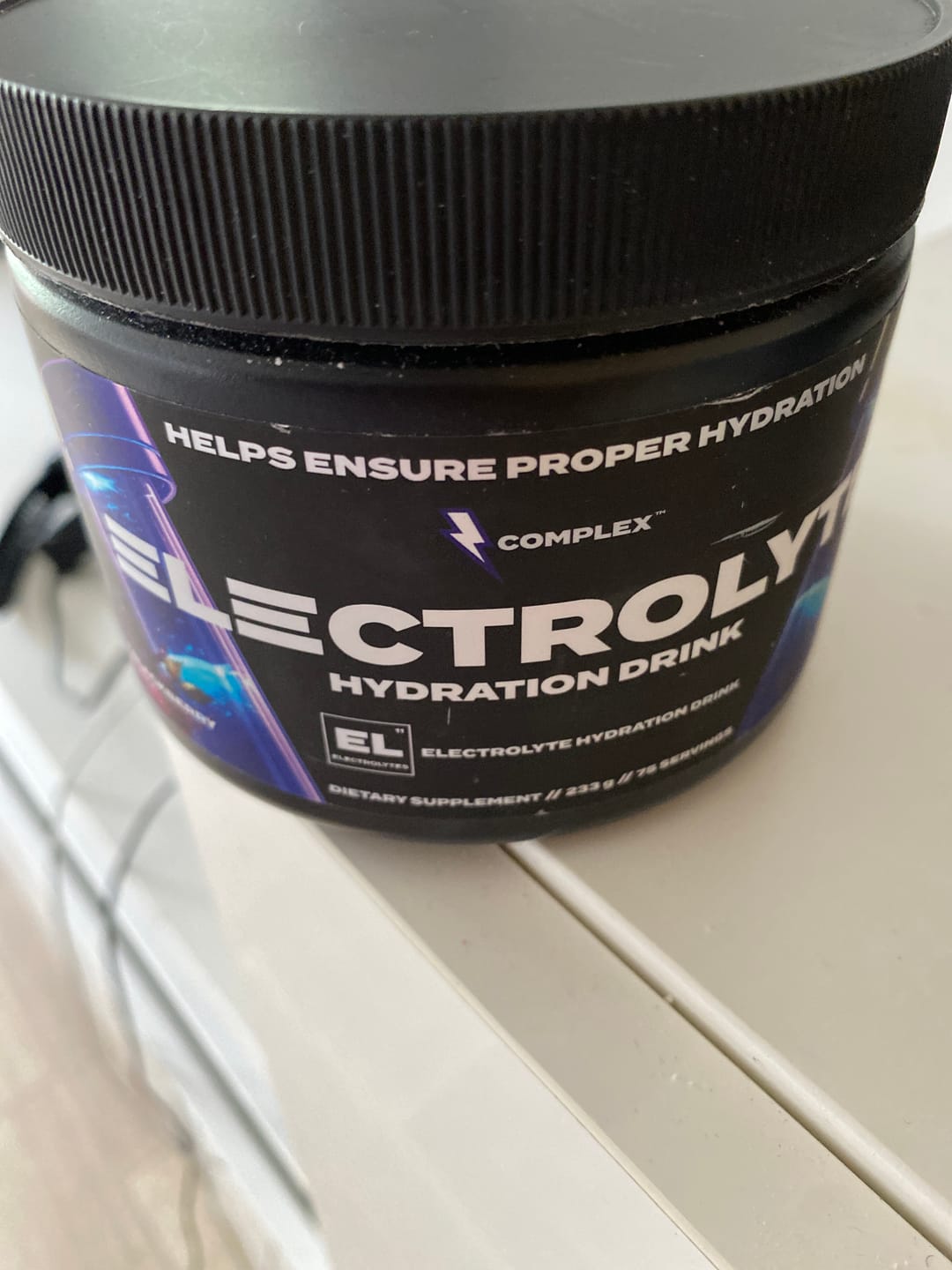 Customer photo review of Electrolyte Hydration Drink