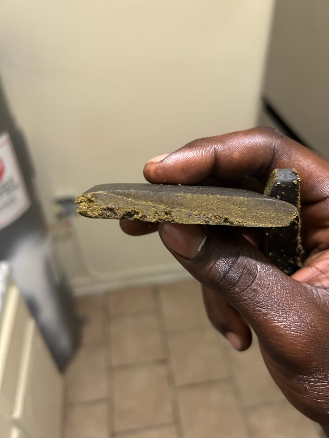 Customer photo review of Premium THCa Hash Bar