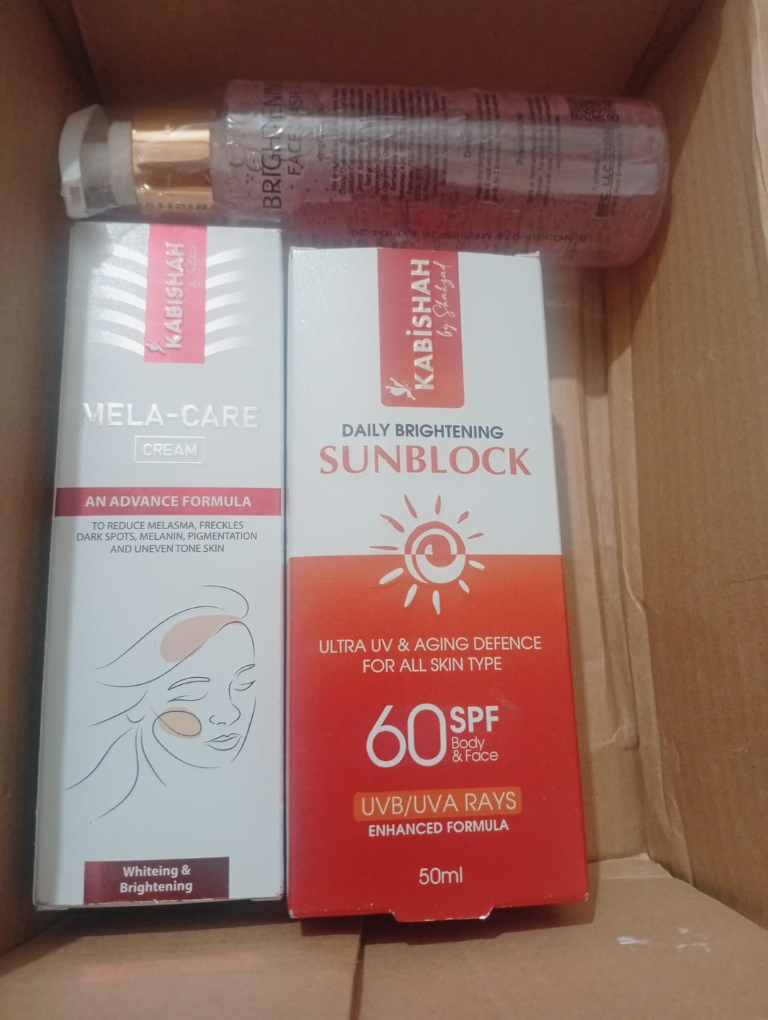 Customer photo review of Melasma Bundle - 24 Hours Protection
