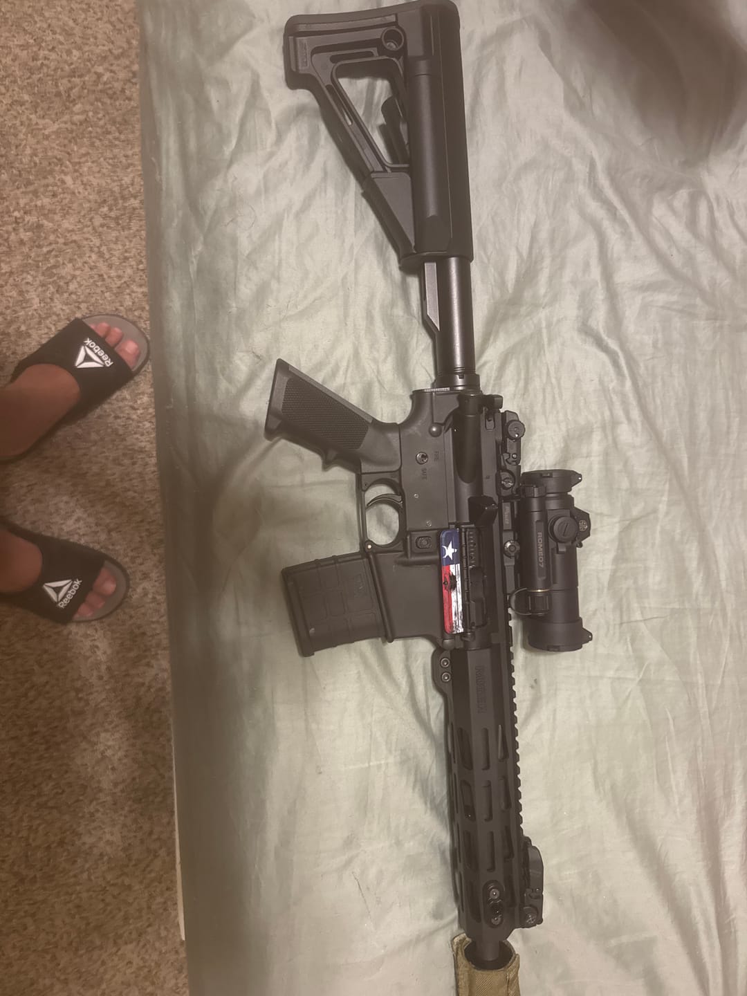 Customer photo review of Hoffman Tactical Super Safety AR-15 100% USA Made