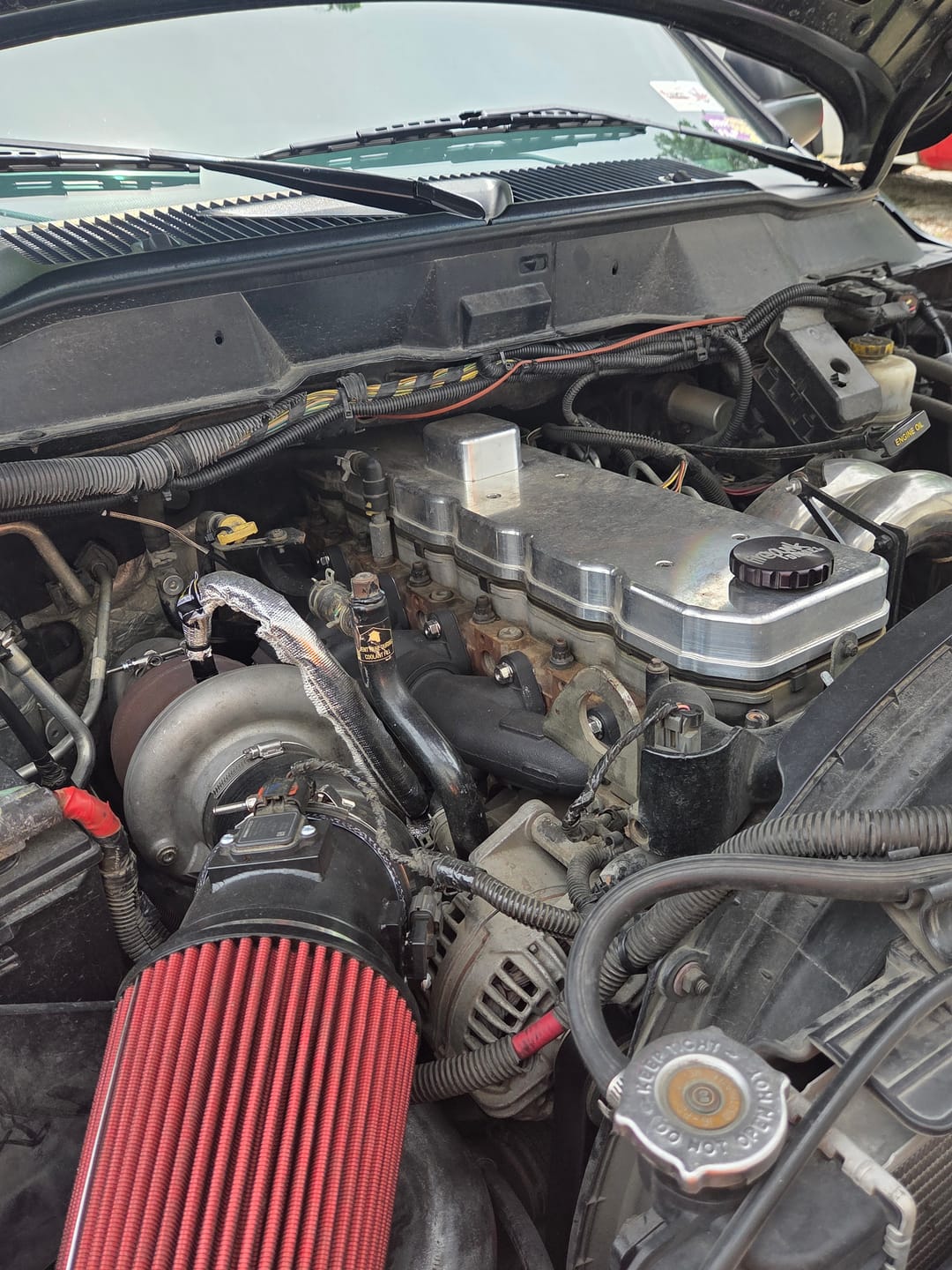 Customer photo review of FSD Cummins Stainless Steel Exhaust Manifold Stud Kit
