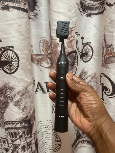Customer photo review of Big Mouth Sonic Toothbrush 2.0