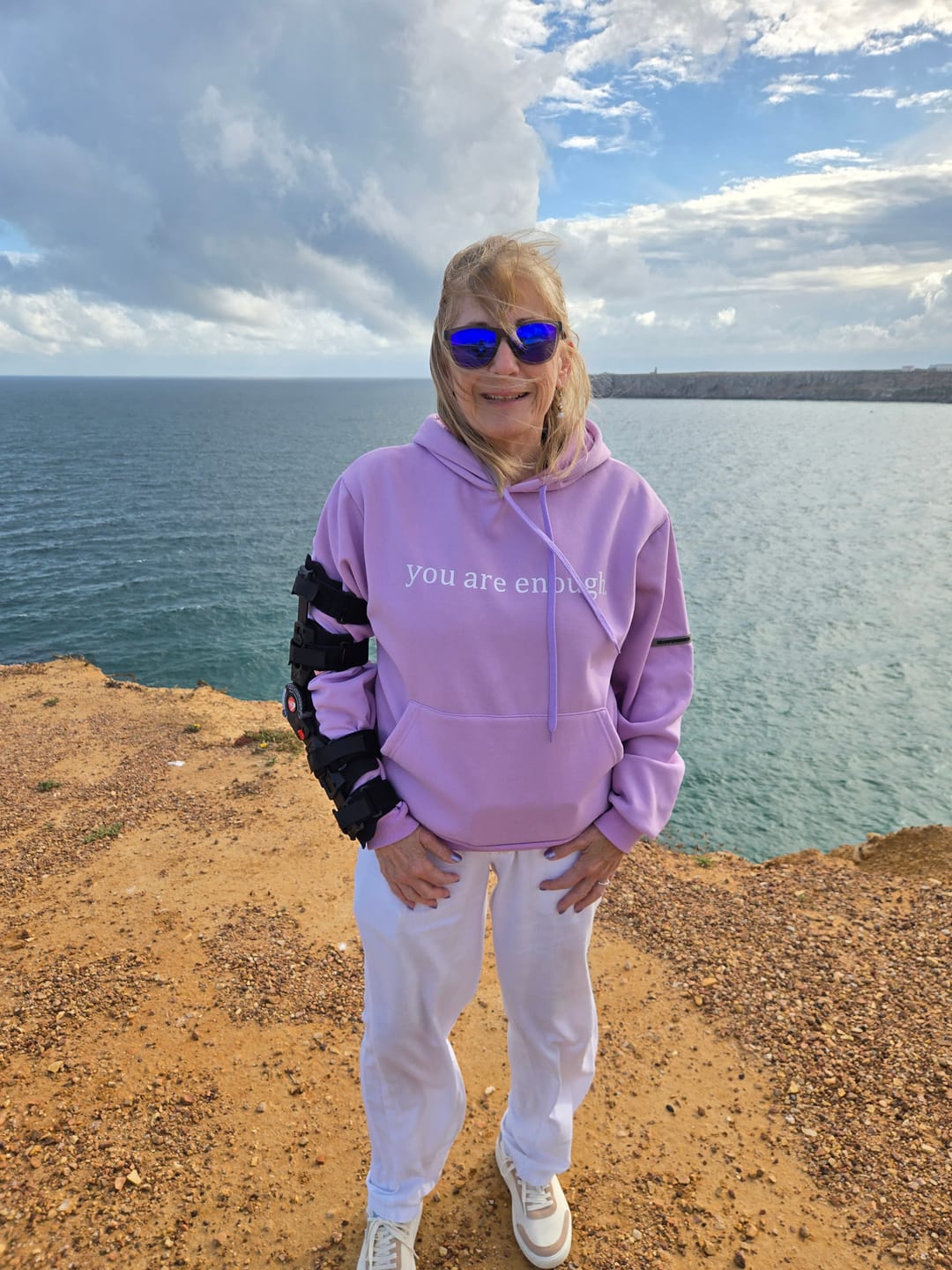Customer photo review of The Original 'Dear Person Behind Me' Hoodie