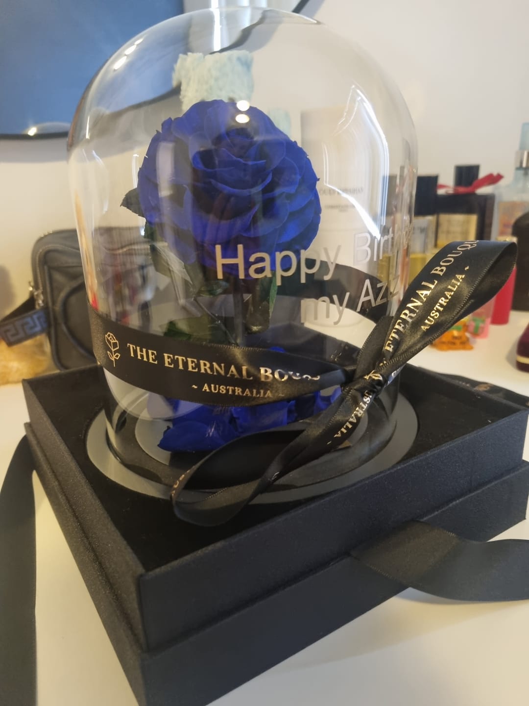 Customer photo review of The Enchanted Mini - Royal Blue