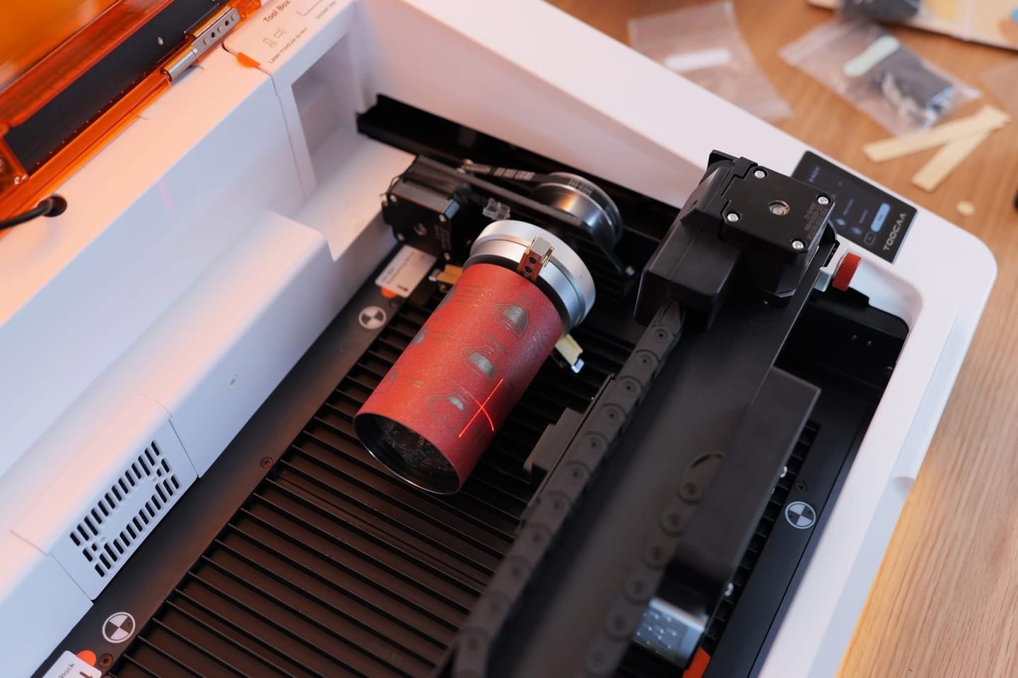 Customer photo review of TOOCAA NOVA: The Smart Laser Engraver with Class 1 Safety for Effortless Desktop Creation