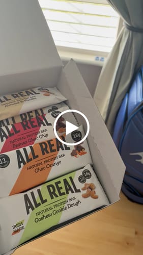 Customer video review of Ultimate Variety Mixed Pack 50g x 12 bars