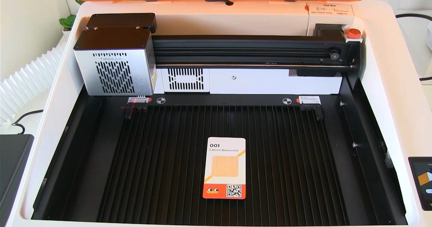 Customer photo review of TOOCAA NOVA: The Smart Laser Engraver with Class 1 Safety for Effortless Desktop Creation
