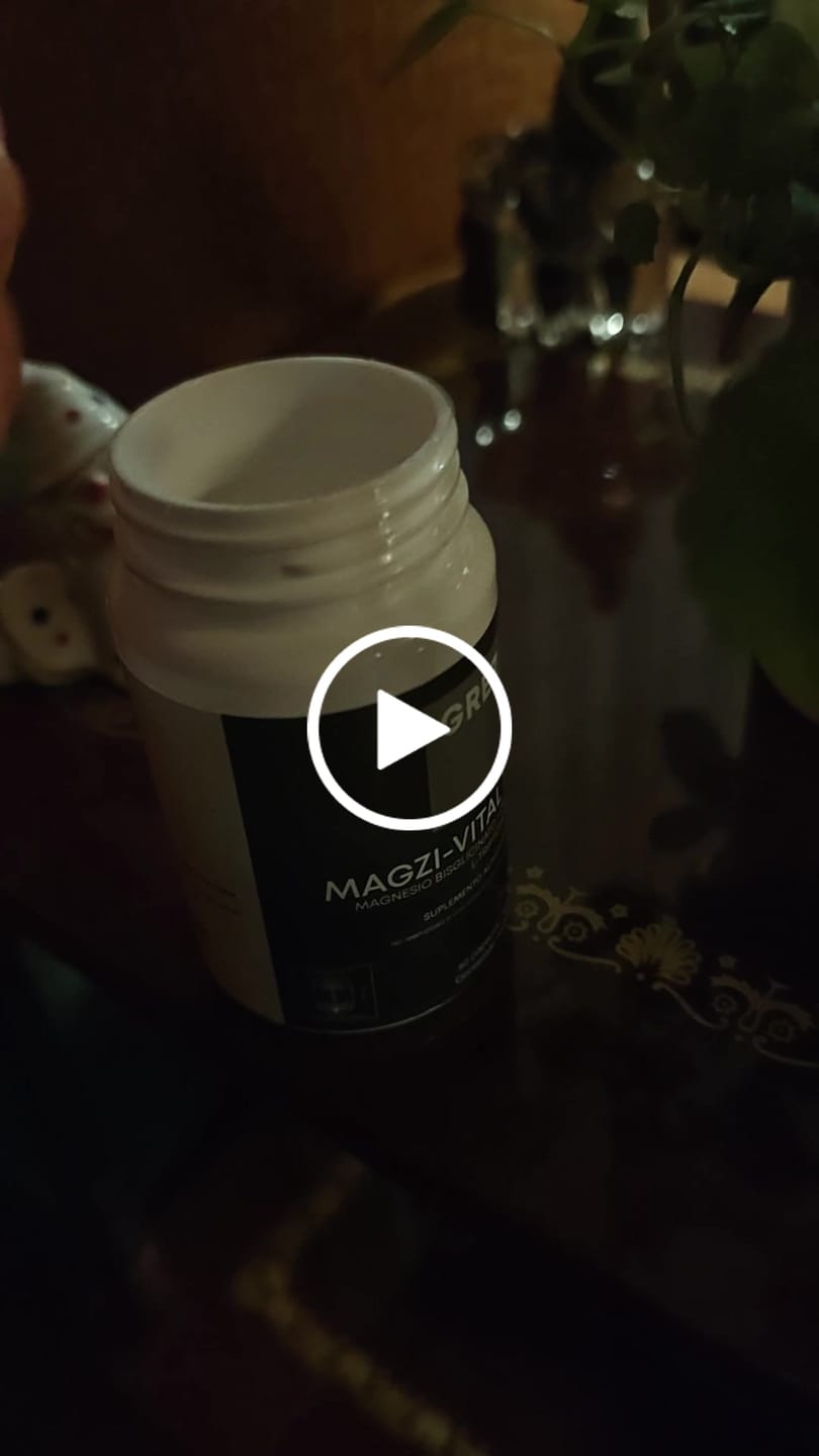 Customer video review of MAGZI-VITAL T - Magnesio bisglicinato + Zinc + Aminoácido para el Sueño - 60 cápsulas