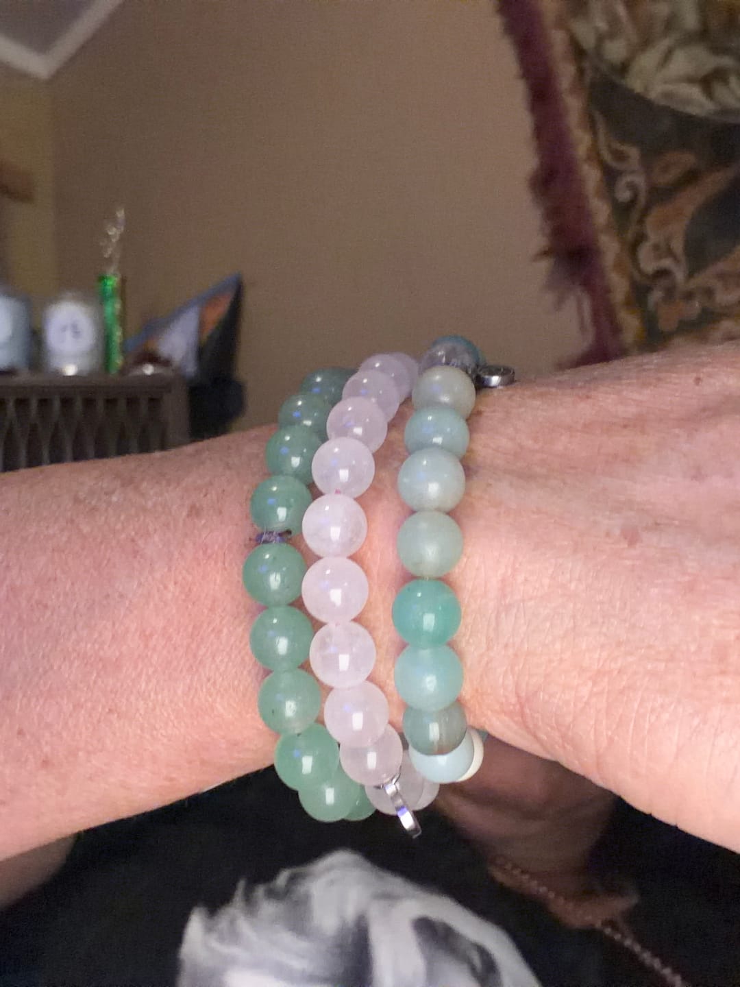 Customer photo review of Peridot Bracelet Mini