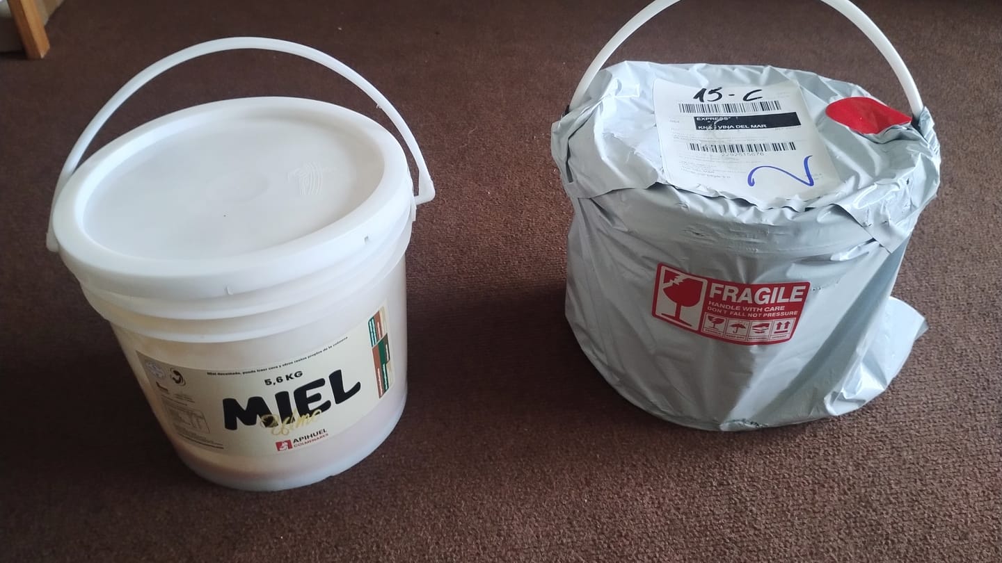 Customer photo review of Balde Miel de Ulmo 5,6 kg