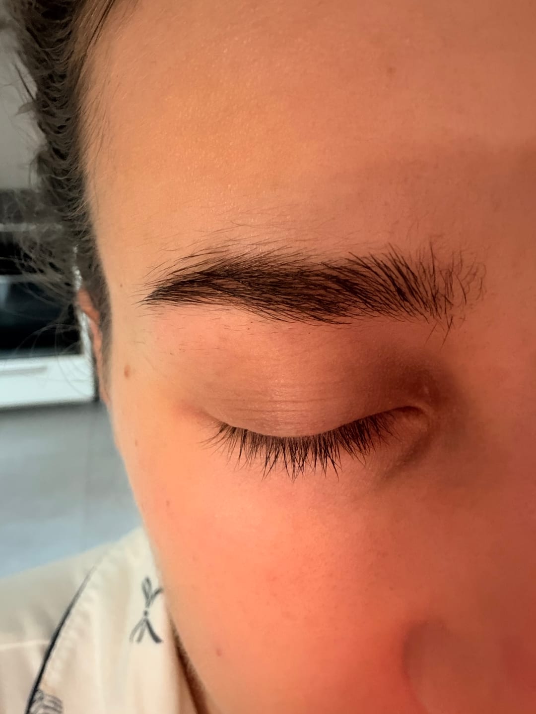 Customer photo review of SÉRUM DE CROISSANCE POUR CILS