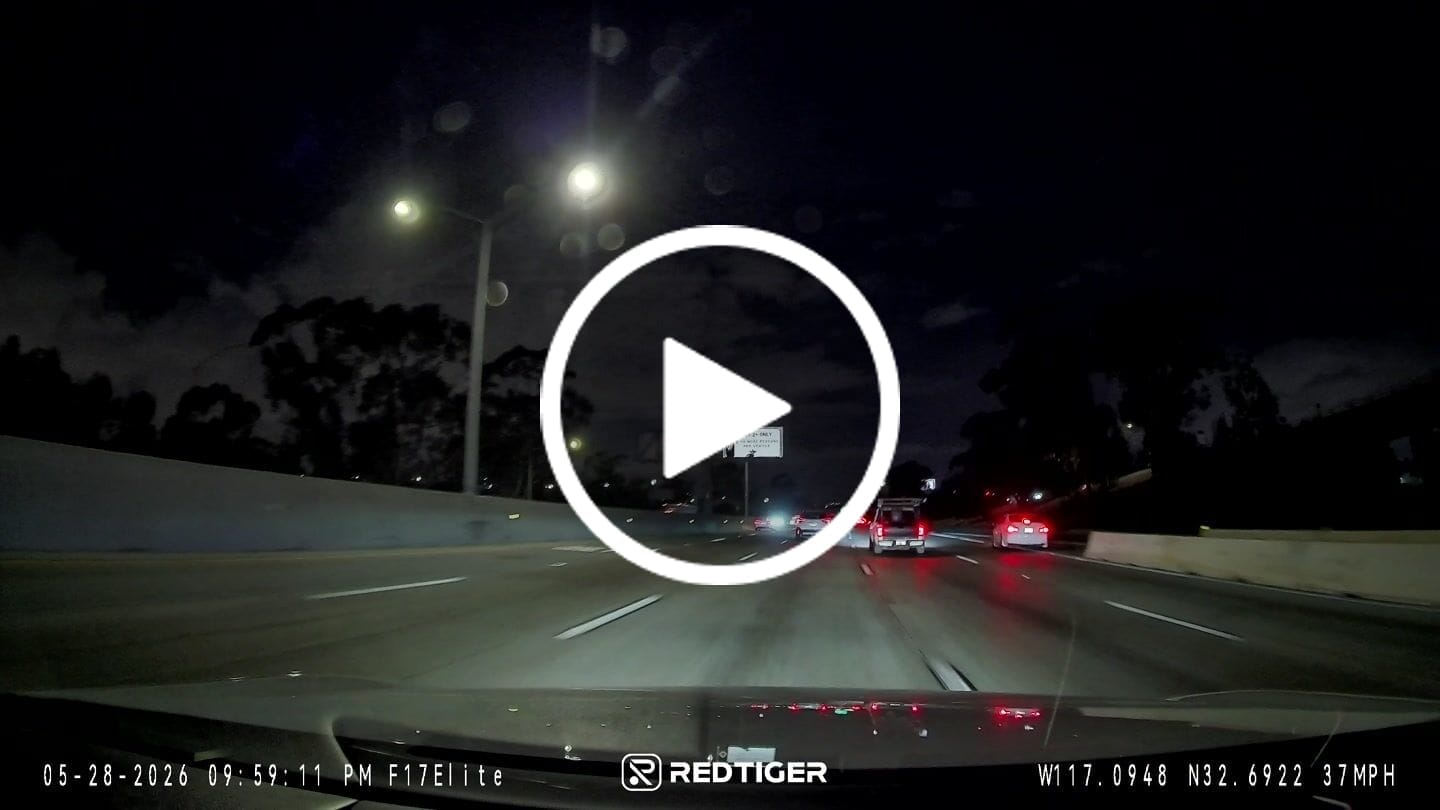 Customer video review of REDTIGER F17 Elite 4K 3 Channel Car Vlog Dash Cam Sony STARVIS 2 Dual HDR WIFI 6 Full Night Color