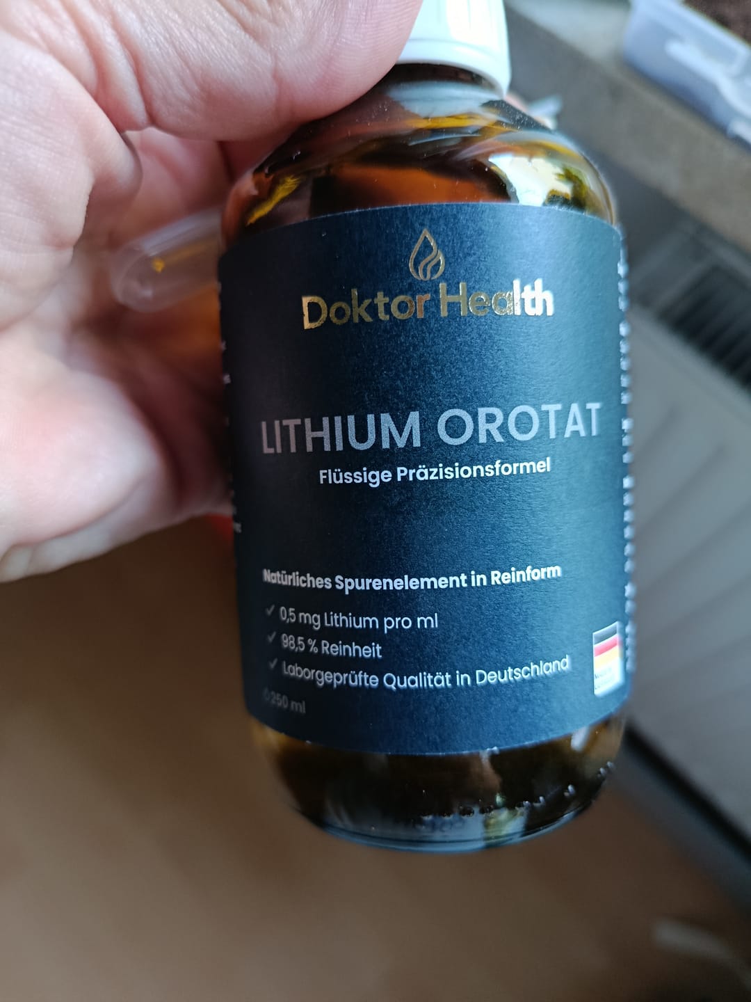 Customer photo review of Lithium Orotat
