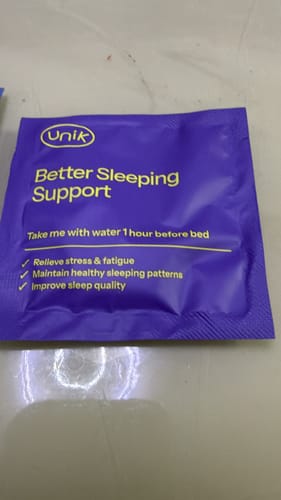Customer photo review of [Clearance - 70%off] Better Sleeping Support (14 Days) (BBD: 31 May 2026)